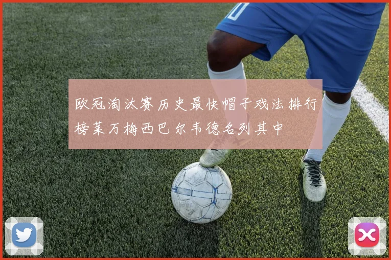 欧冠淘汰赛历史最快帽子戏法排行榜莱万梅西巴尔韦德名列其中